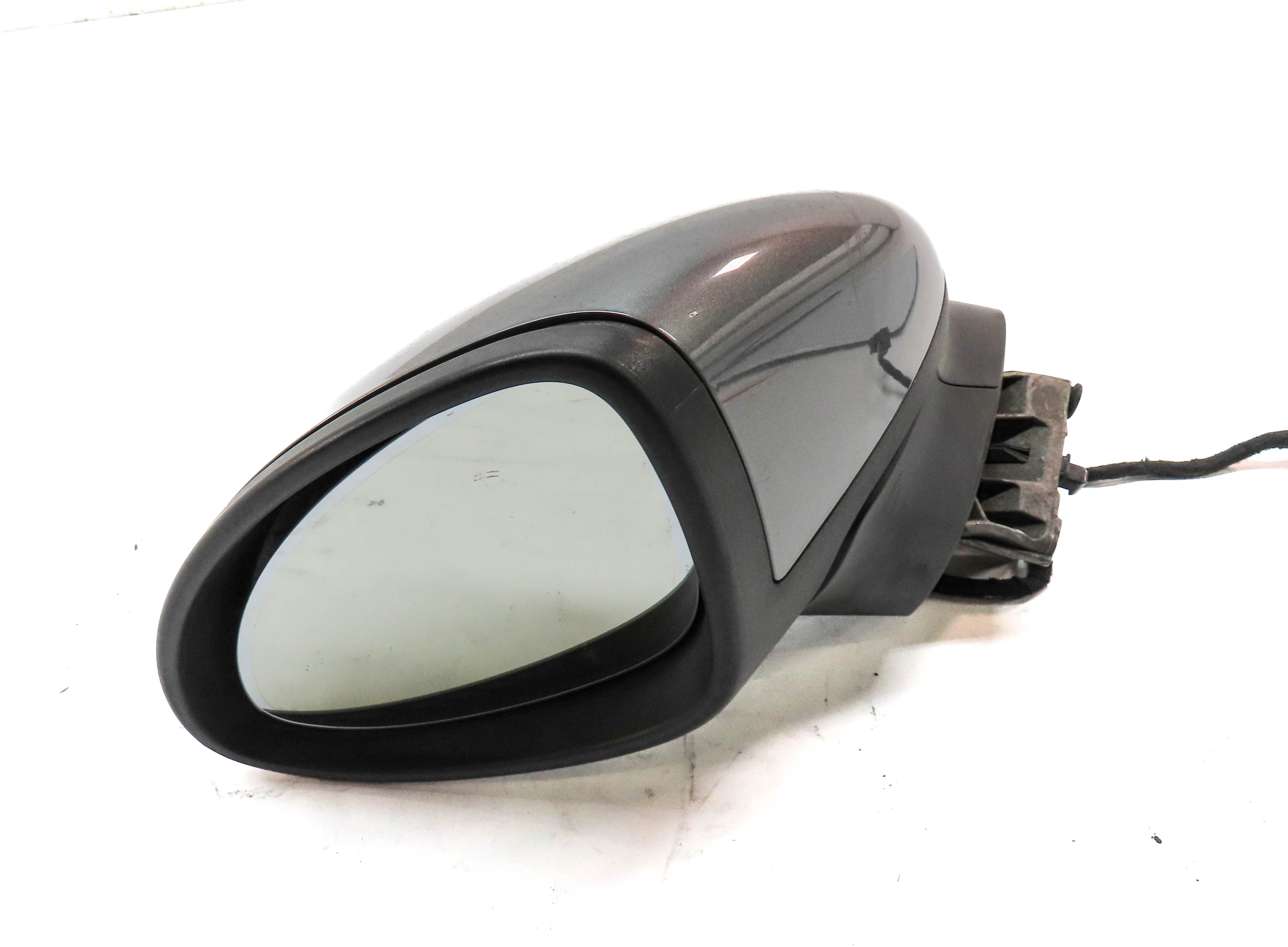 11-14 PORSCHE CAYENNE (958) LEFT PFOLD HEAT MEMORY AUTODIM DOOR MIRROR (Gray) — exact item pictured